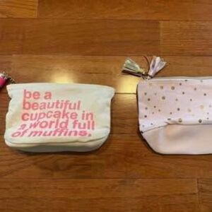 2 Maurices Makeup Bags